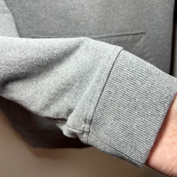 Patagonia Mens Fitz Roy Bison Uprisal Hoodie Sweatshirt Gray Graphic 39582 Small - Picture 6 of 11